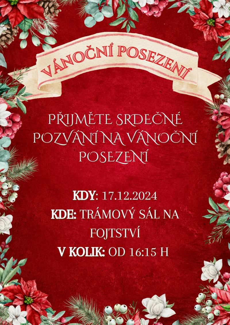 Vánoční posezení s dětmi a rodiči